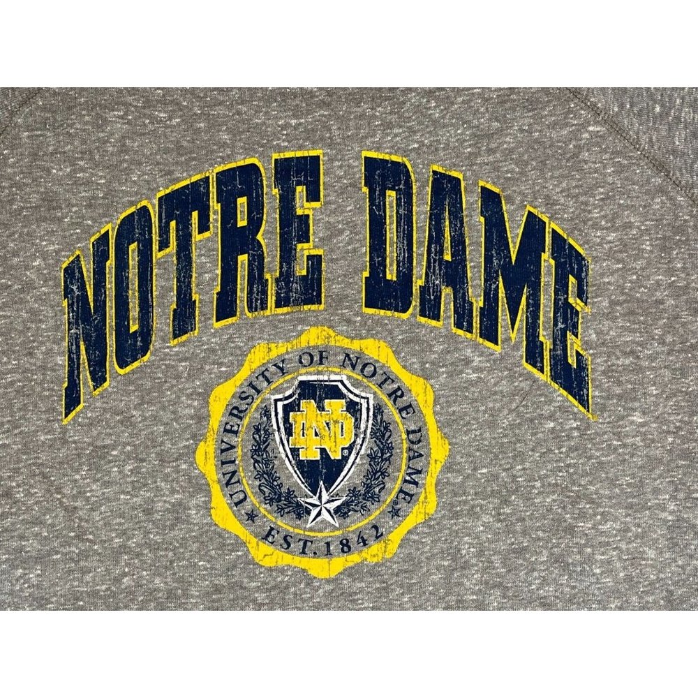 Notre Dame * Fighting Irish * Royce Apparel * Terry Sweatshirt * Women's Medium
